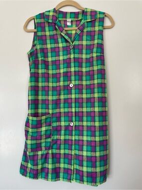 Vintage german dress/house dress size M